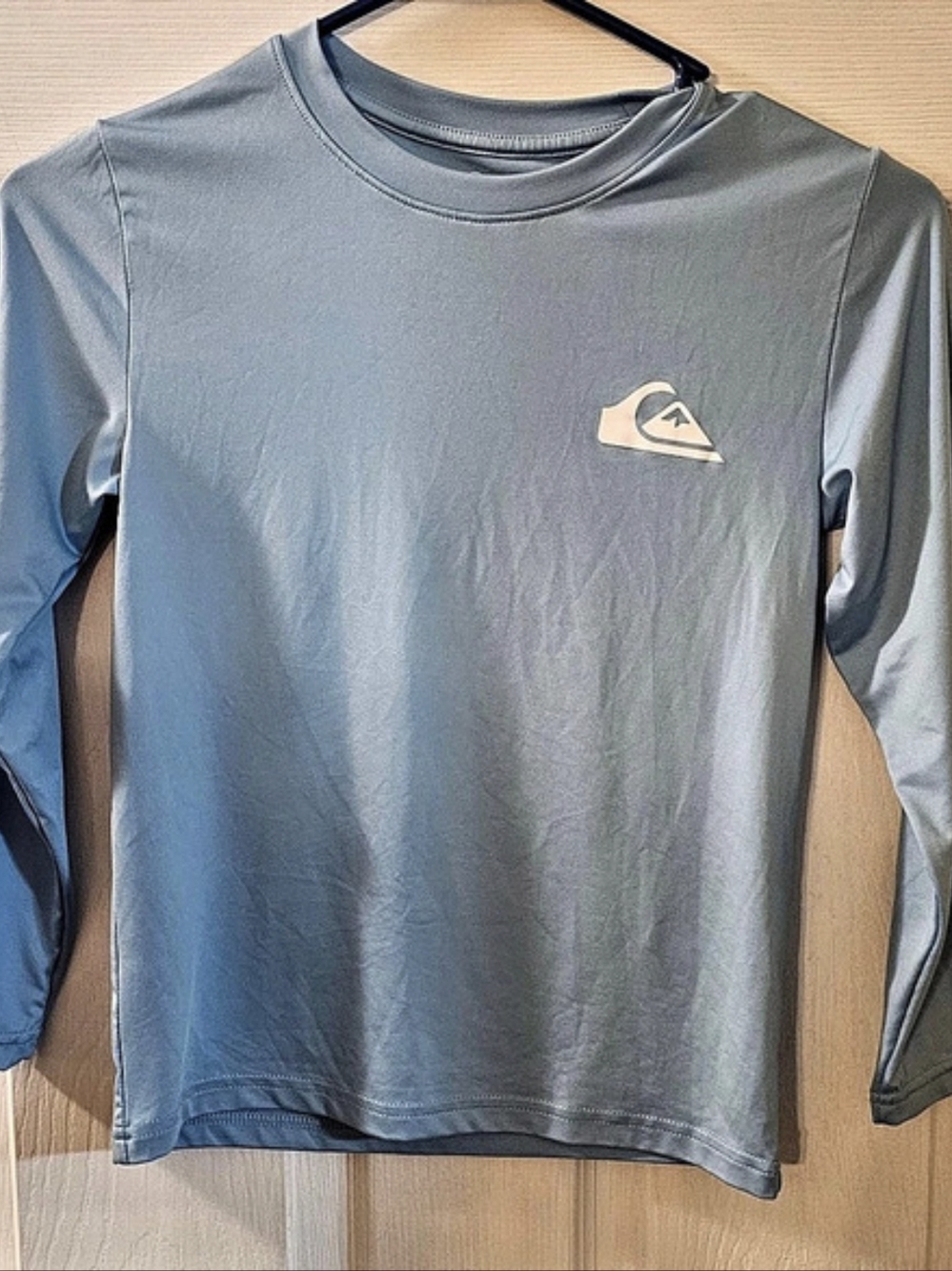 Quiksilver Boys Long Sleeve Shirt Blue Size XS (5/6)